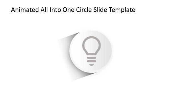 Editable All Into One Circle PowerPoint Template