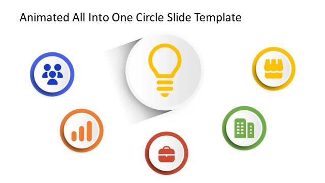 All Into One Circle Animated PowerPoint Template
