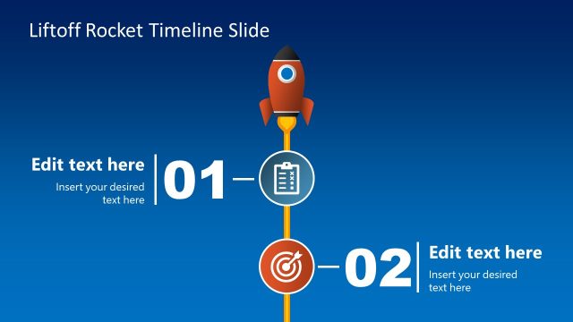Liftoff Rocket PowerPoint Template