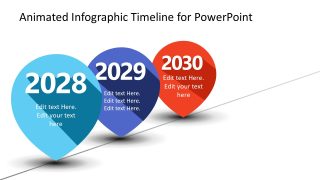 Animated Infographic Timeline Slide 