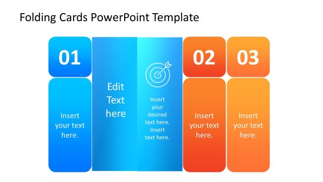 Folding Cards Template for Presentation