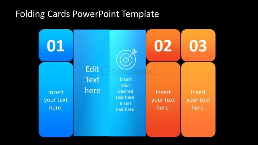 Slide for Graphical Presentation - Folding Cards Presentation
