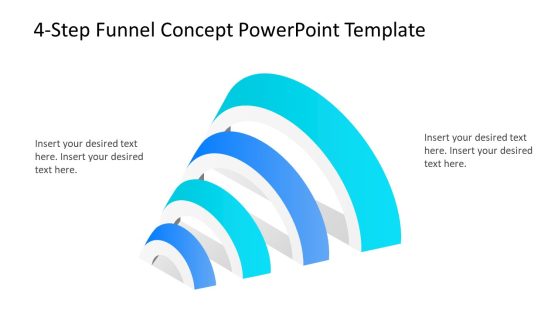 4-Step Funnel Concept PPT Slide