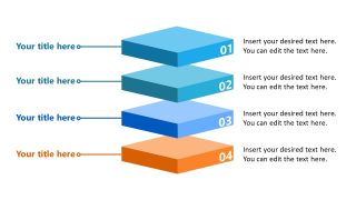 Editable 5-Step Progressive Infographic Template