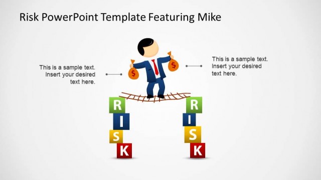 Equilibrium Slide Mike Standing Over a Ladder Supported by Risk Pillars