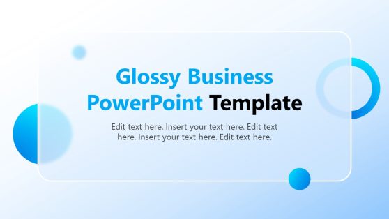 Glossy Business PPT Template