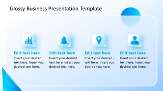 Editable Glossy Business Template for PowerPoint 