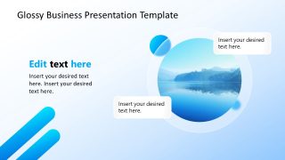 Creative Glossy Business PPT Template