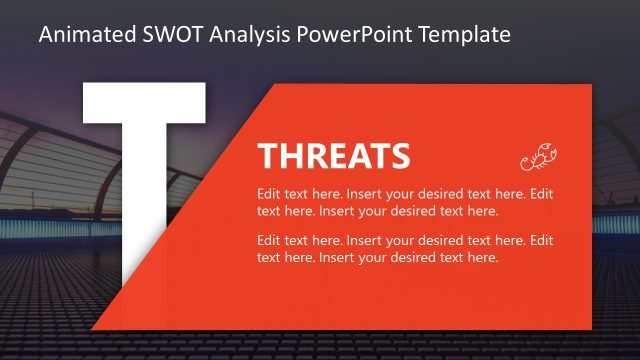 Creative Animated SWOT Analysis PPT Slide