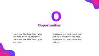 Animated SWOT Design Layout 