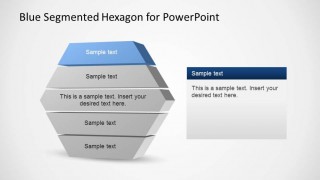 Hexagonal Staged Diagram with First Layer Highlighted