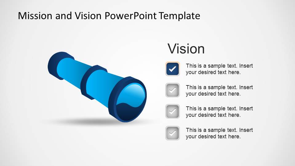 Mission and Vision PowerPoint Template & Presentation Slides