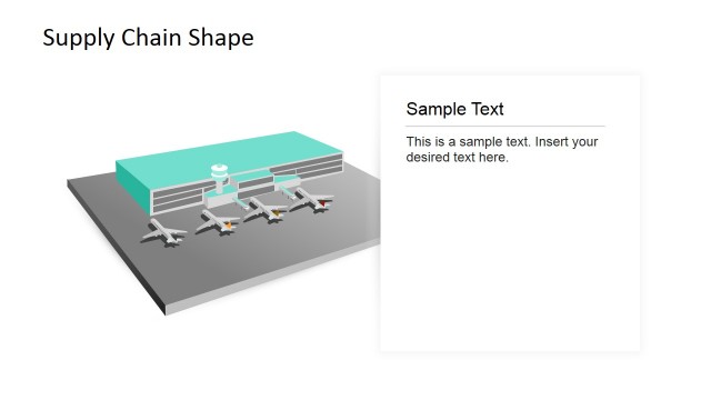 Airport Clipart for Supply Chain Diagram