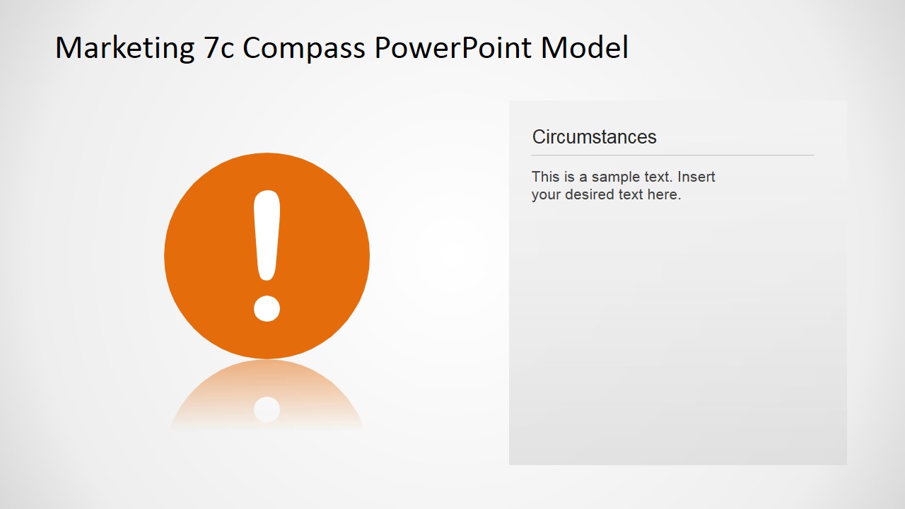 PowerPoint Exclamation Icon Design Slide