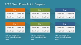 PowerPoint Cycle PERT Diagram