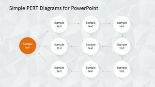 Easy to Use PERT Diagram Template