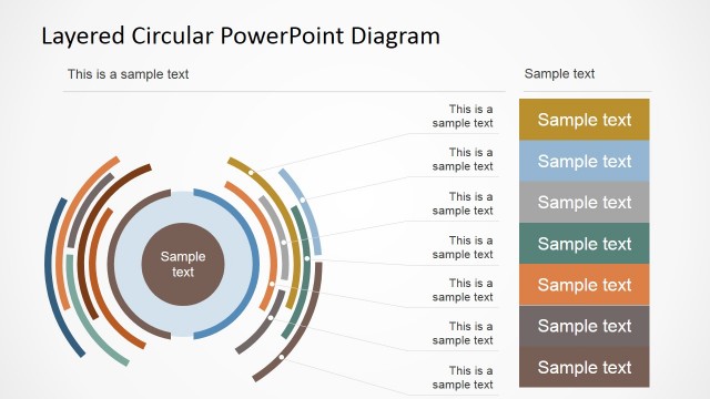 12 Steps PowerPoint Circular Staged Diagram
