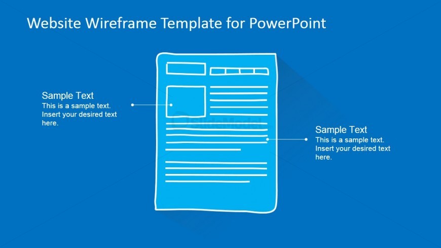 PowerPoint Services Description Mockup Webpage