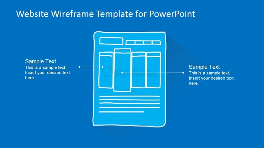 PowerPoint Pricing Plans Mockup Webpage