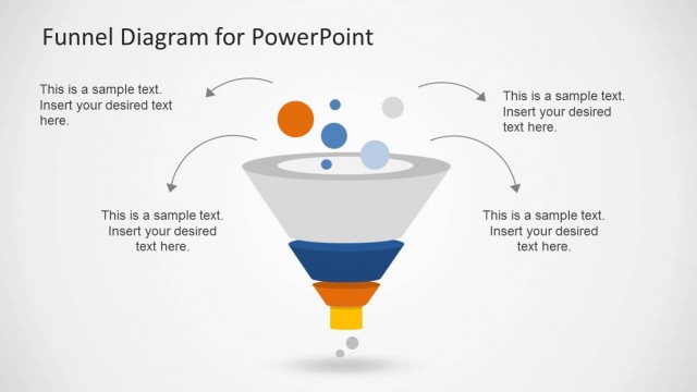 Creative Funnel Diagram Template for PowerPoint