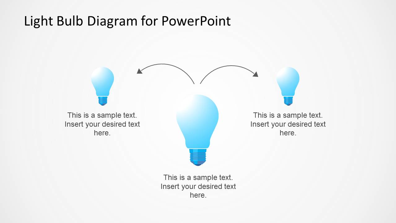 Light Bulb Diagram Template for PowerPoint - SlideModel