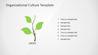 PowerPoint Cultivation Metaphor Icon PowerPoint Slide