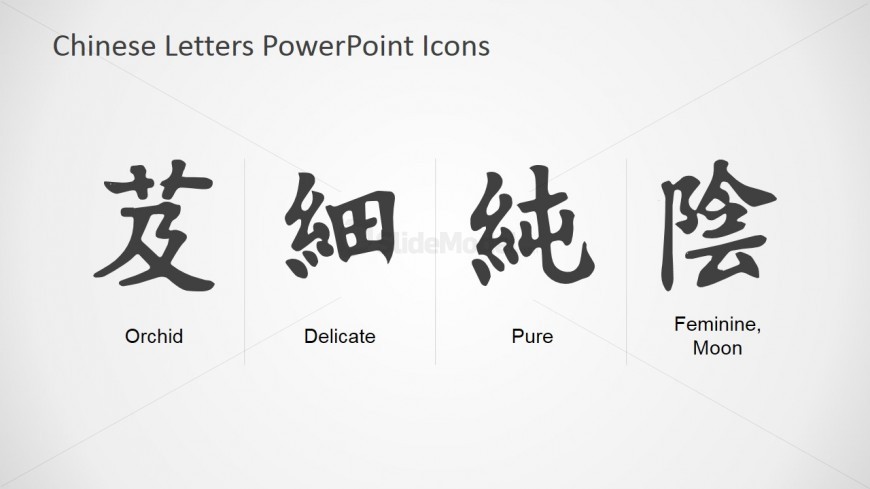 Editable Chinese Symbol Template