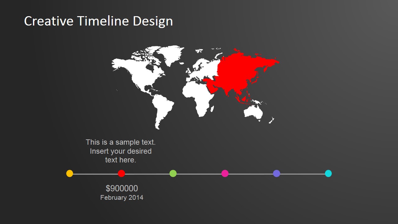 Multinational Timeline PowerPoint Slide
