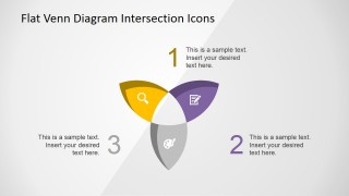 PowerPoint Sets Intersection Diagram