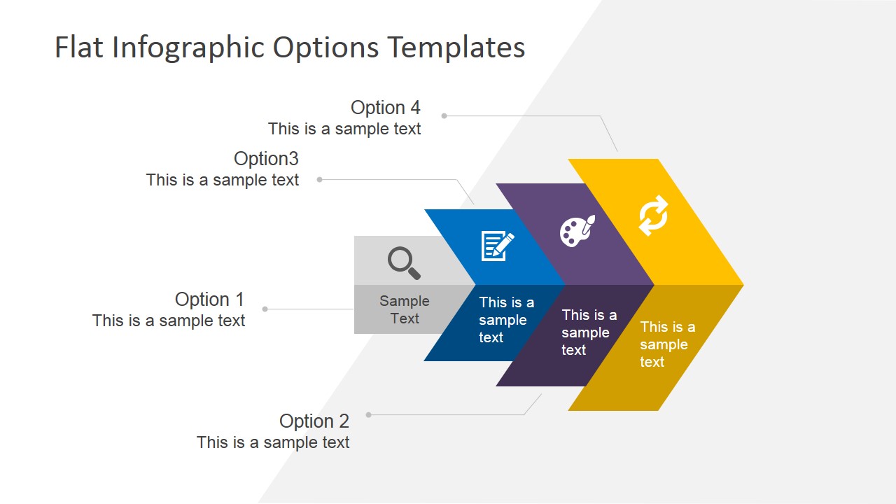 4 Steps Business Presentation Template
