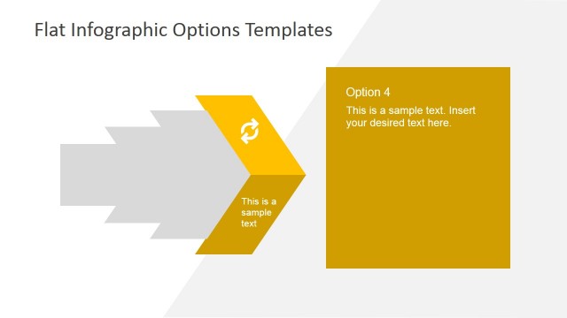 Reload Icon PowerPoint Template Design