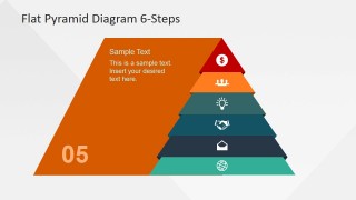 Pyramid Emphasizing Fifth Layer