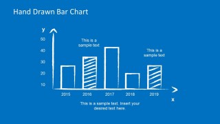 Hand Drawn Bar Chart Style for PowerPoint