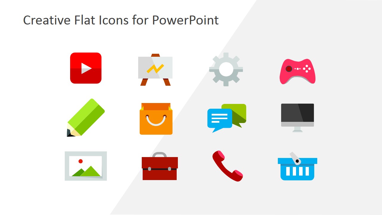 flat icons for powerpoint