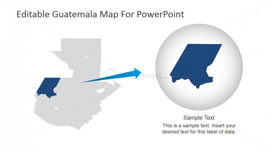 Guatemala Business Location PowerPoint Template