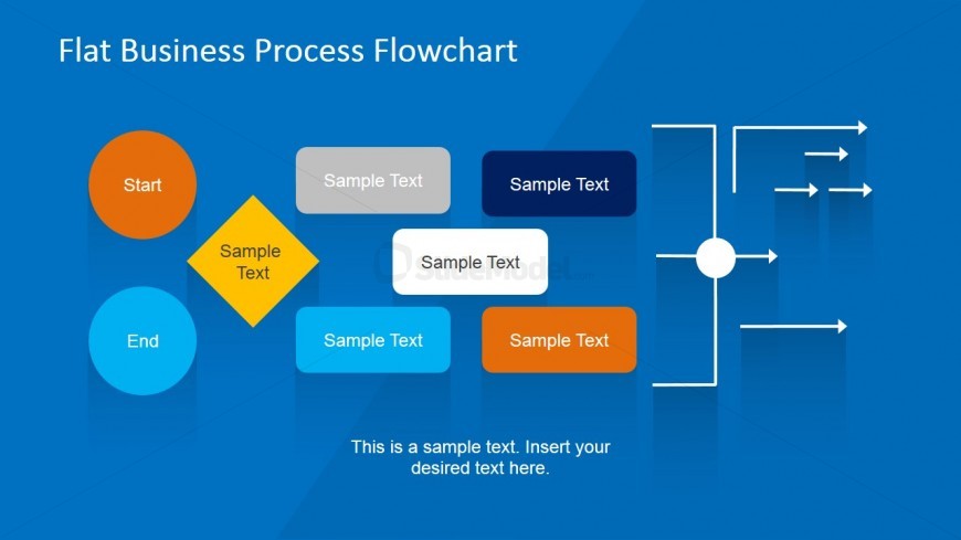 Flowchart Connectors PowerPoint Design - SlideModel