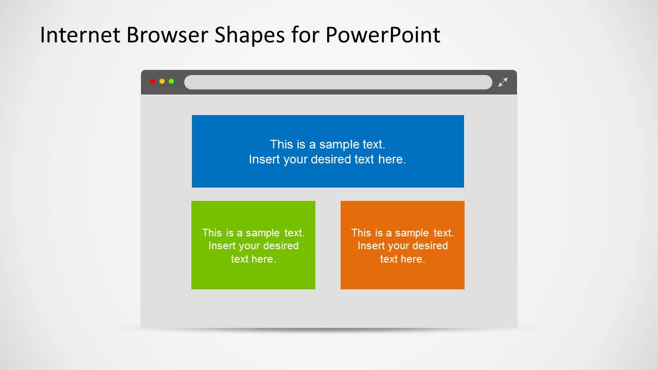 Web Browser Clipart Template For Powerpoint Slidemodel