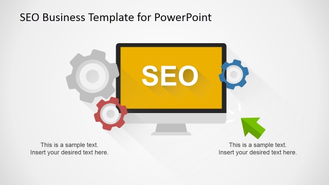 Flat SEO PowerPoint Template