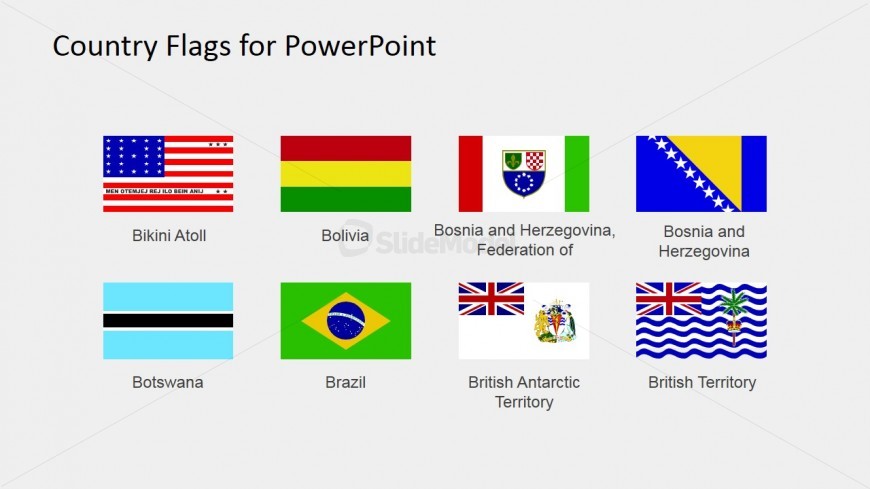 Flat Clipart PowerPoint Slide