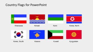 Editable PowerPoint Flag Icons