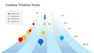 Creative Planning Timeline Design for PowerPoint