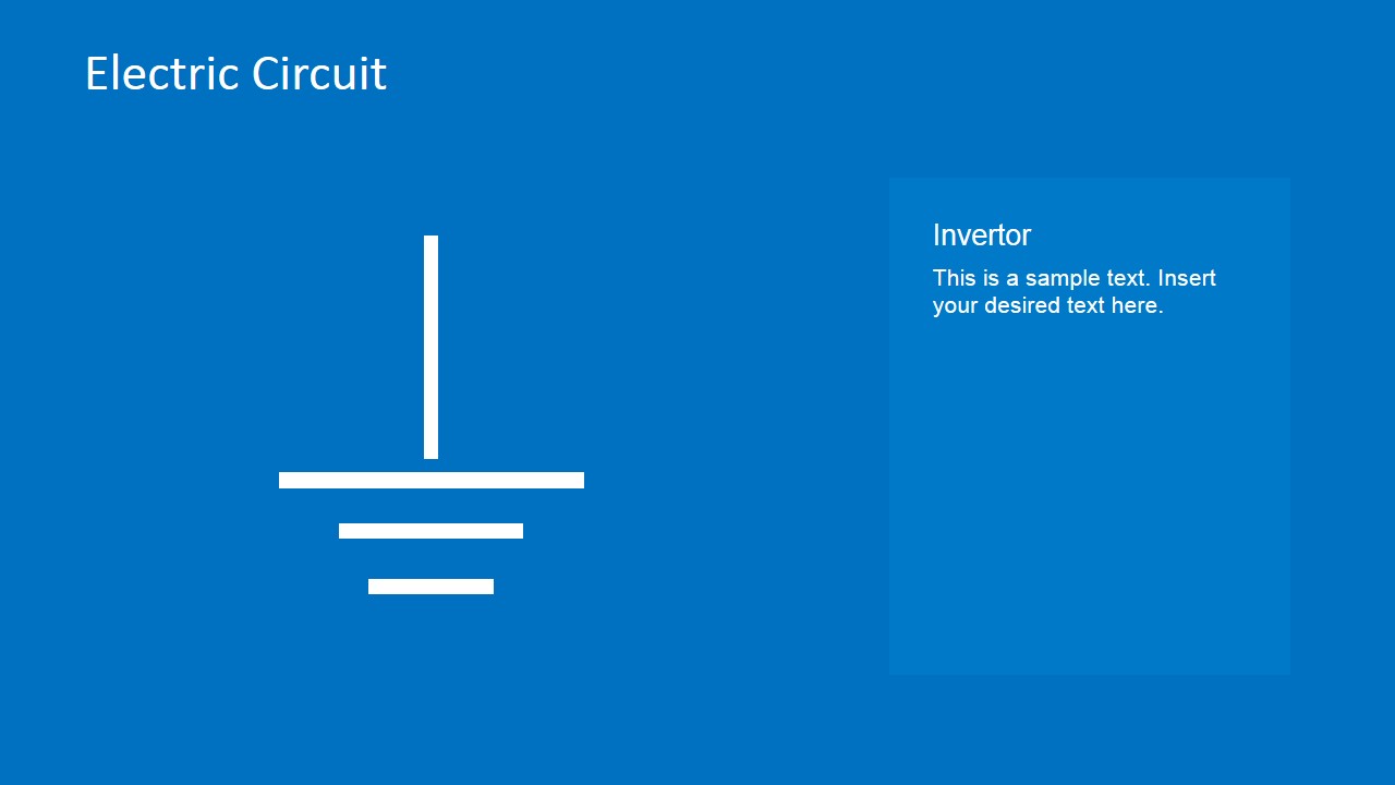 Electric Circuit Symbols Element Set for PowerPoint  