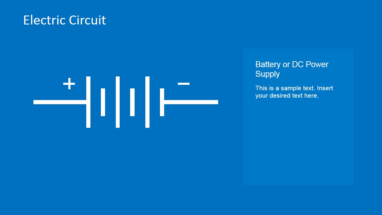 Electric Circuit Symbols Element Set for PowerPoint - SlideModel