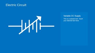 Variable DC Supply PowerPoint Slide
