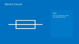 PPT Template Electrical Circuits Fuse