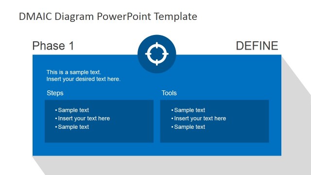 DMAIC Define Slide Design for PowerPoint