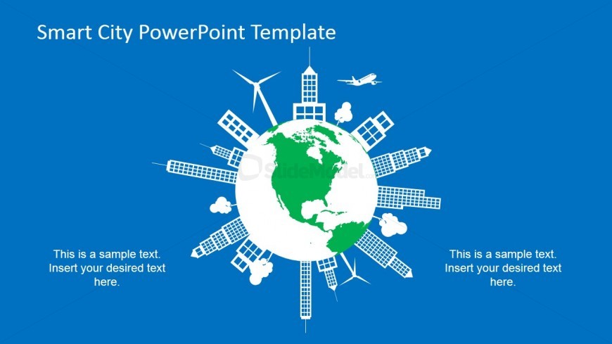 PowerPoint Shapes of Smart City Around the Globe