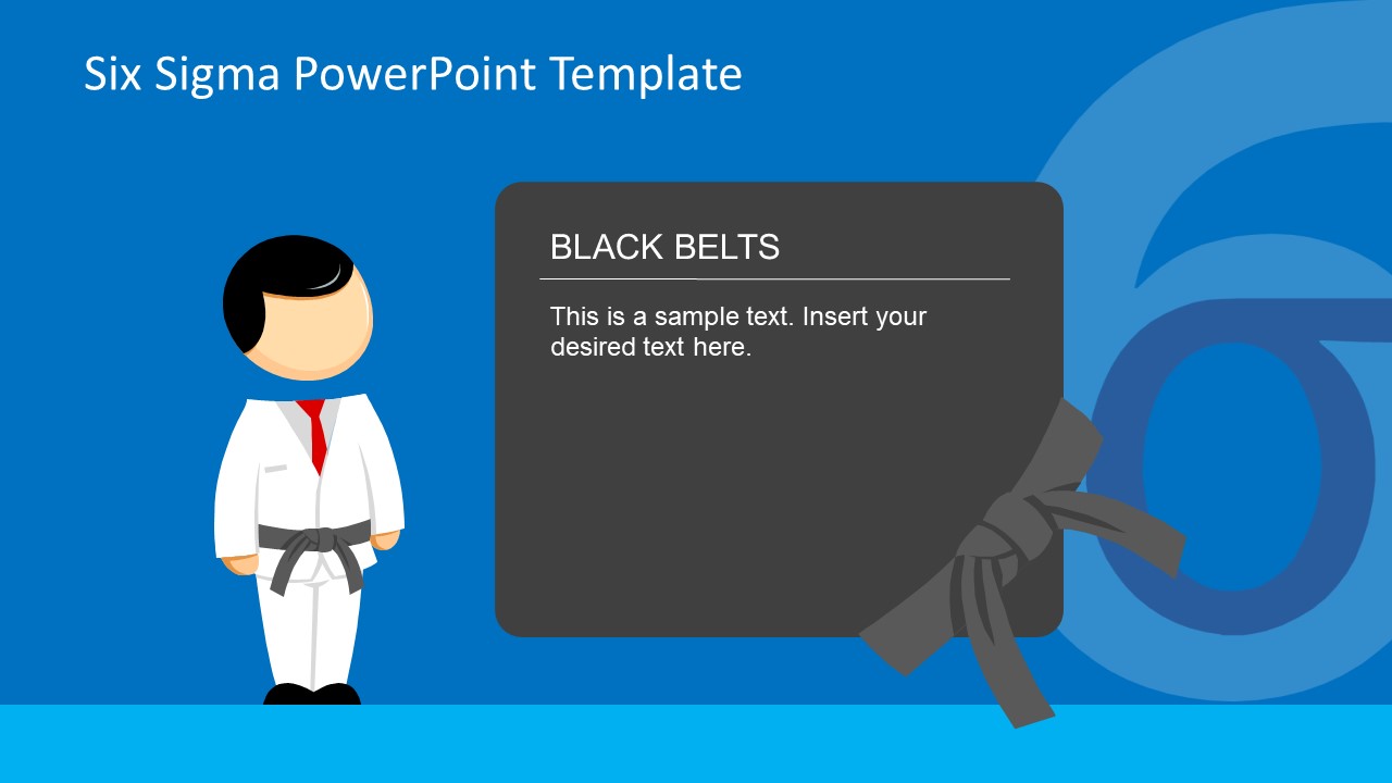 Graphical Slide for Black Belt Six Sigma Level