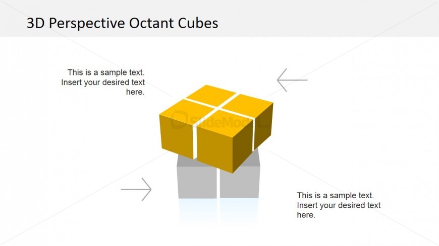 Shifting 3D Quadrant PowerPoint Slide
