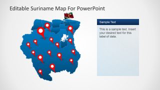 Slide of Country Districts Editable Shapes